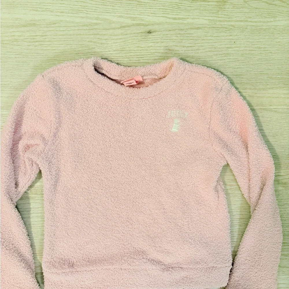 Juicy Couture Kids Pink Teddy Lounge Set size 12